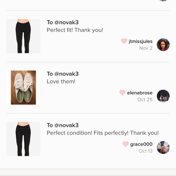 Black Cotton Leggings Size Large - Picture 3 of 3